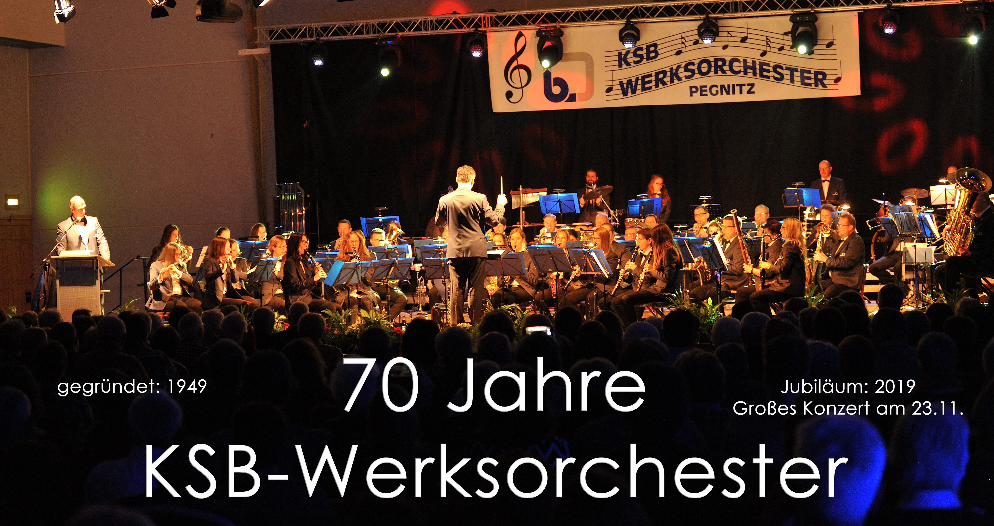 Jahreskonzert – 70 Jahre KSB Werksorchester